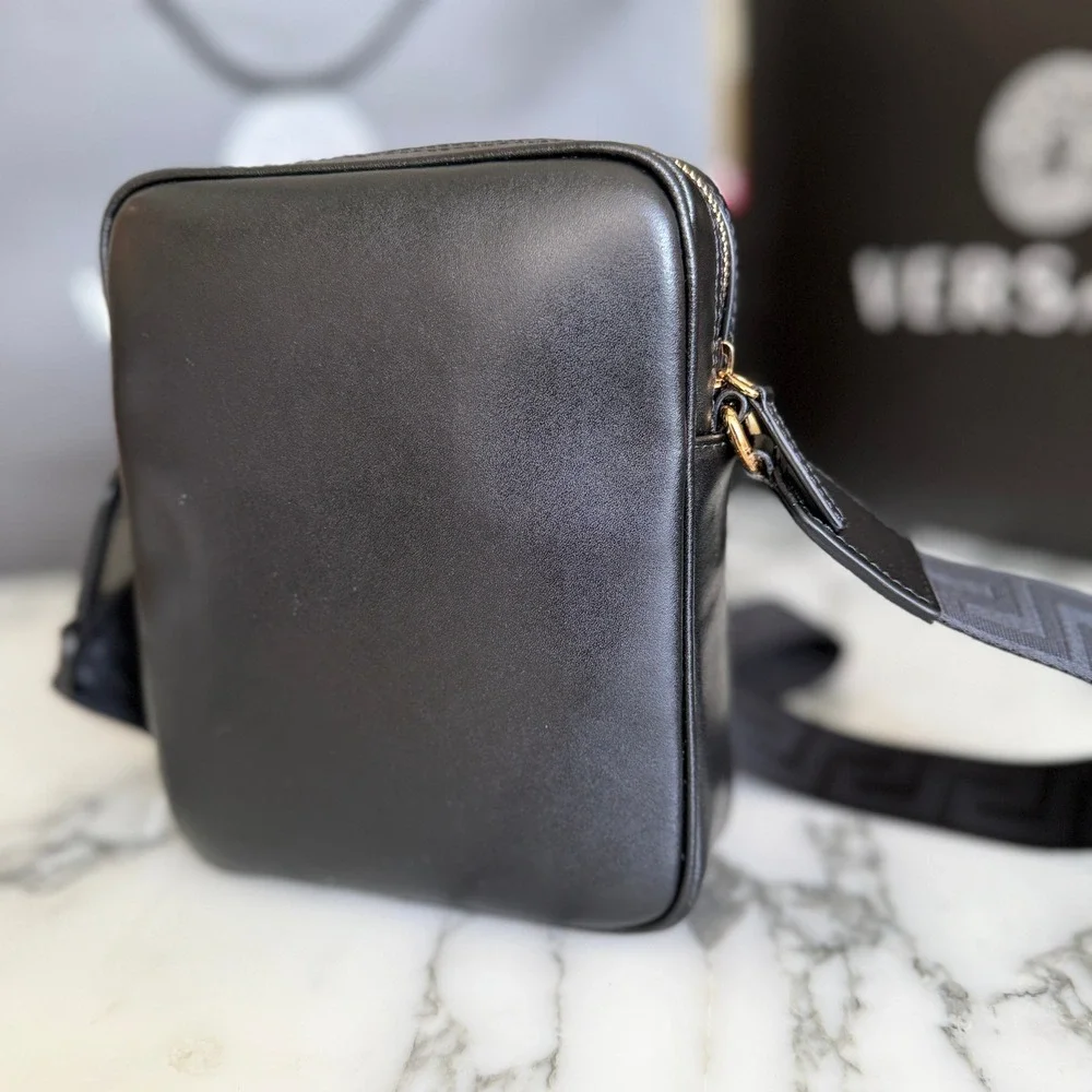 Versace greca embossed